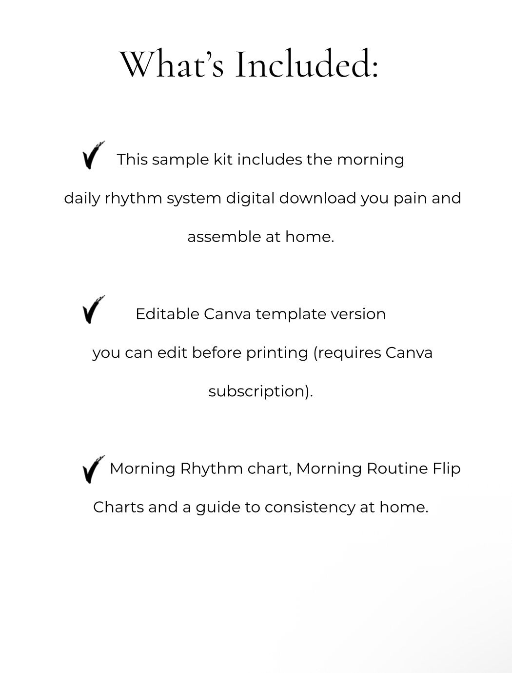 Daily Rhythm Calm Home Start System