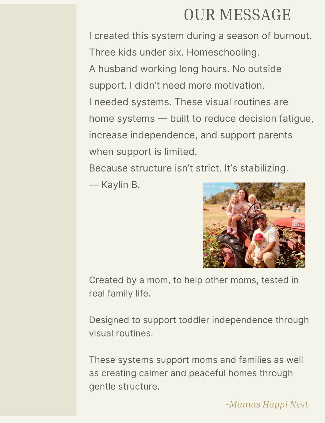 The Complete Home Structure System - Includes Daily Rhythm + Independent Kids Routine System, Full Day Structure