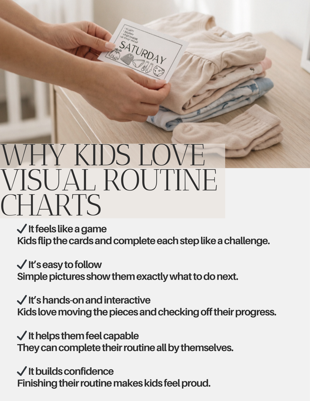 Independent Kids Routine System