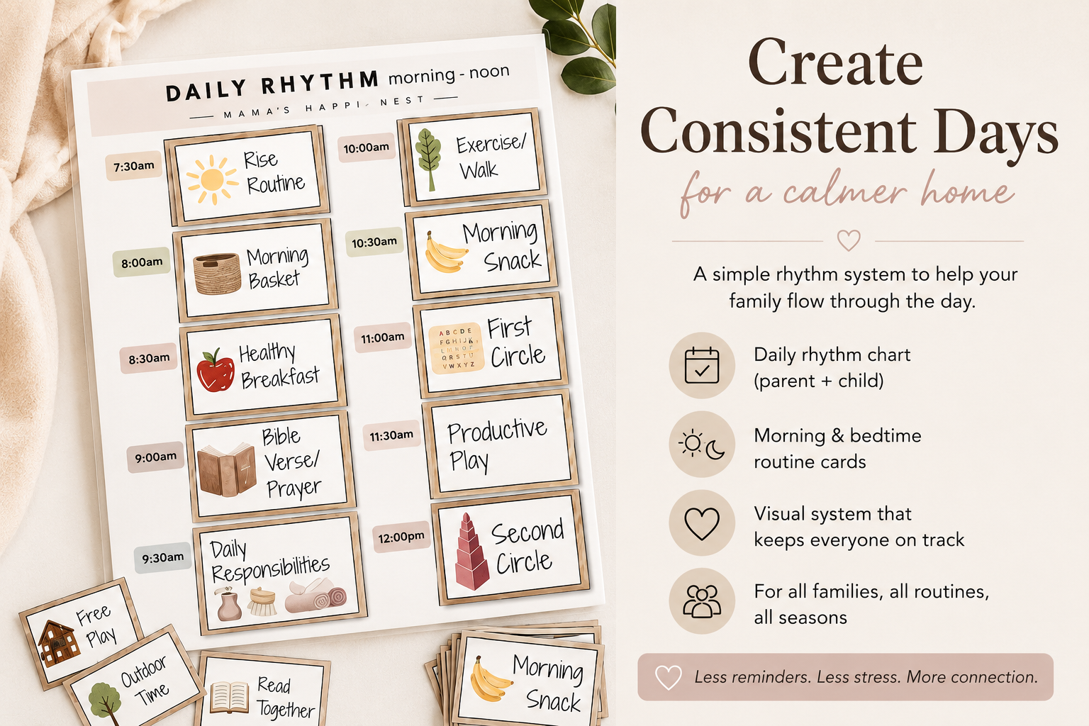 Full Home Rhythm System | Reduce the Mental Load & Build Independent Kids